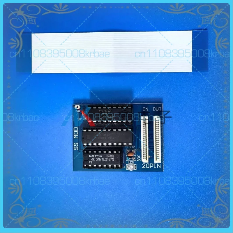 For Sega Saturn SS Modchip V3 Version 21P 20P Universal Drive Compatible For Dual Light First Console Replacement