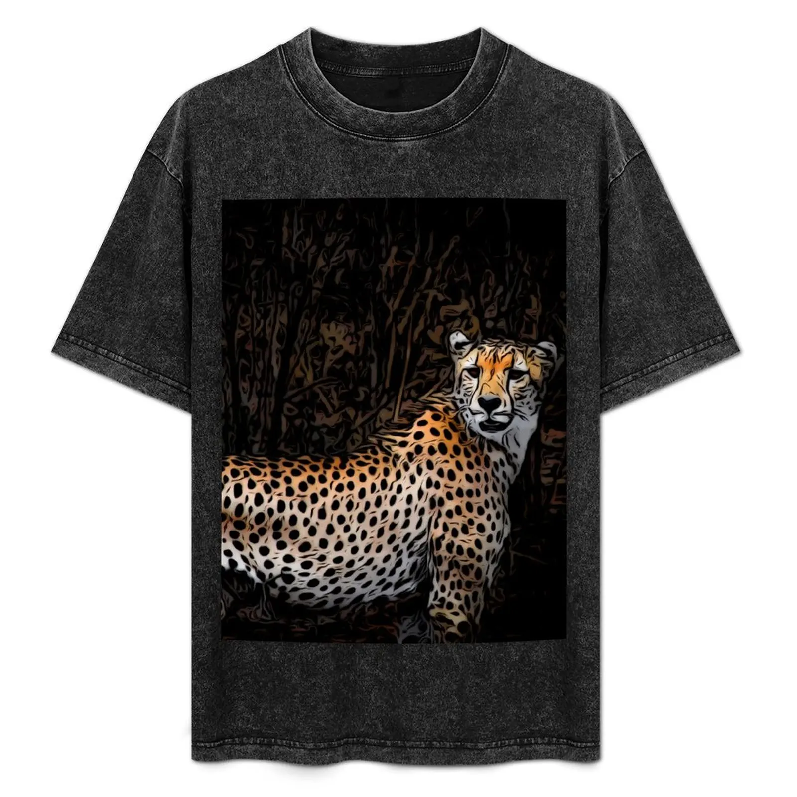 Cheetah T-Shirt essential t shirt boys whites cute clothes anime figures plain t shirts men