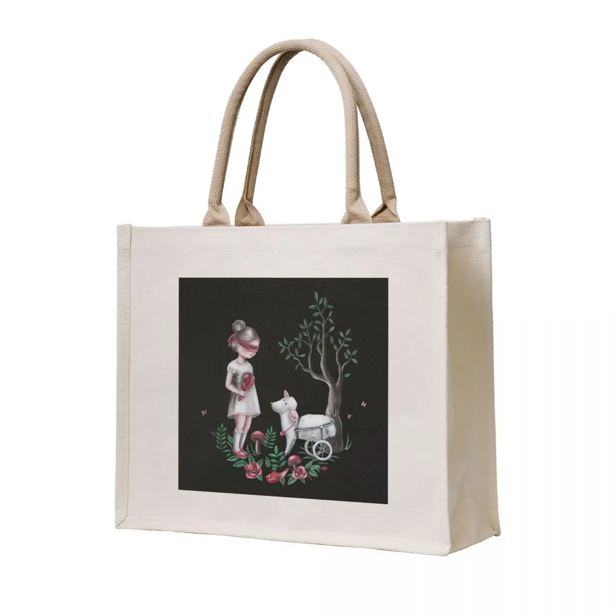 

The Easter Lamb Tote Bag sacs de shopping hand bag ladies Large bags for women Custom bag
