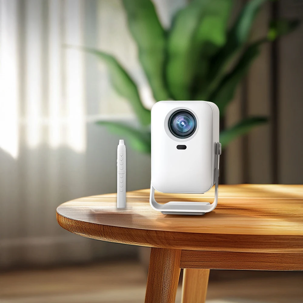 

Mini Touch Screen Projector Pen Kids Interactive Smart Home Android 13 Beamer 1080P Built-In Speakers Pocketable Portable