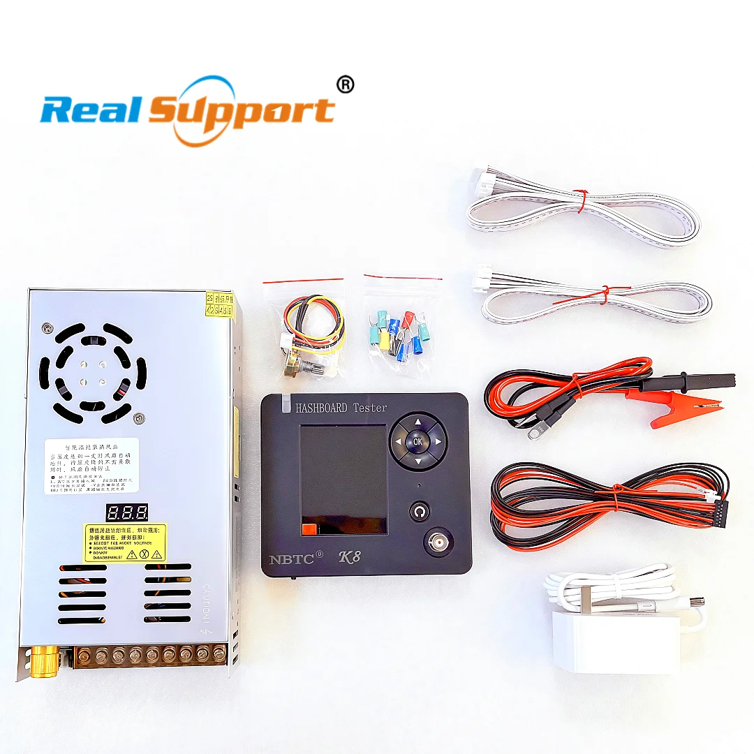 

Multifunctional K8 Universal Hash Board and Power Supply Tester/Jig/Test fixture for Antminer Whatsminer Innosilicon