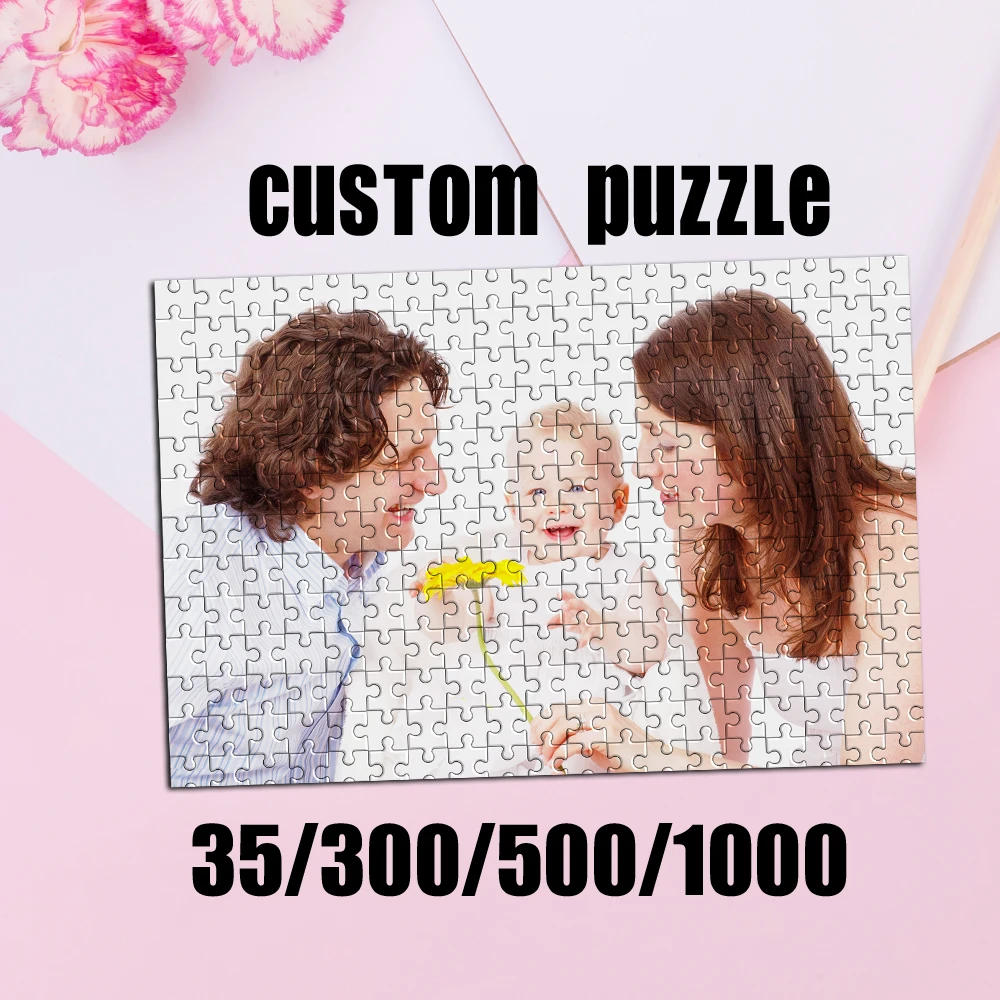Personalized Custom Photo Puzzle Customize This Personalized Puzzle Can Be A Unique Gift For Family And Friends, A Memorable Kee