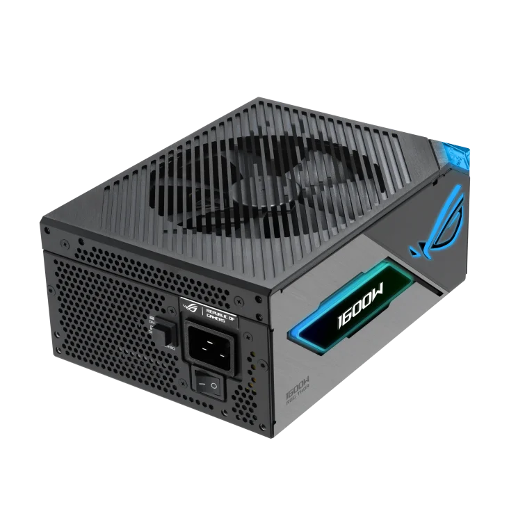 Qiao zhi 2025 New Release ROG THOR III 1200W Platinum 80+ PSU PC With Magnetic OLED Display for Gaming Desktop Computer Power