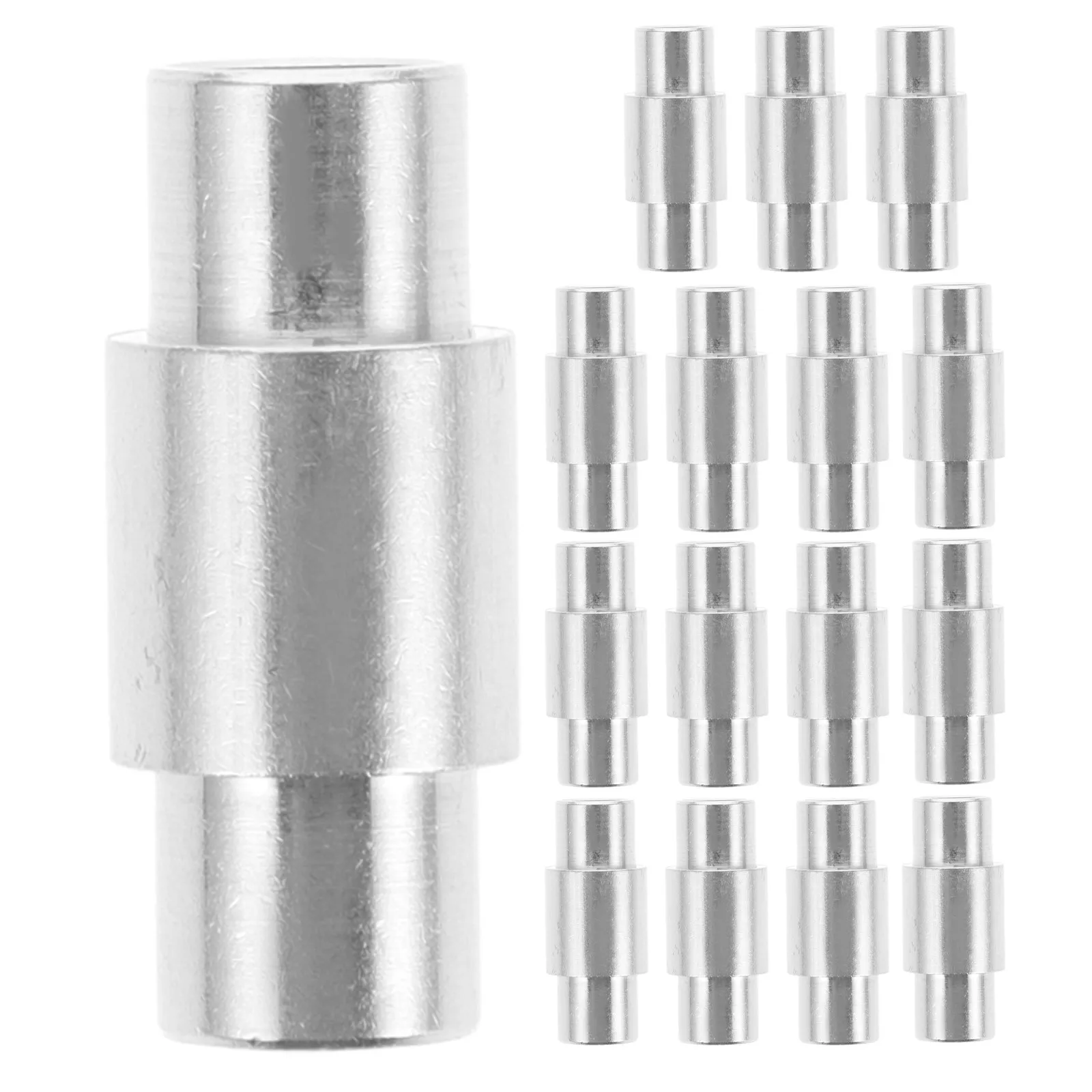 16Pcs Inline Skate Axle Sleeve Inserts Aluminum Spacers Replacement Bearing Spacer Tubes Low Friction Wheel Spacer Components