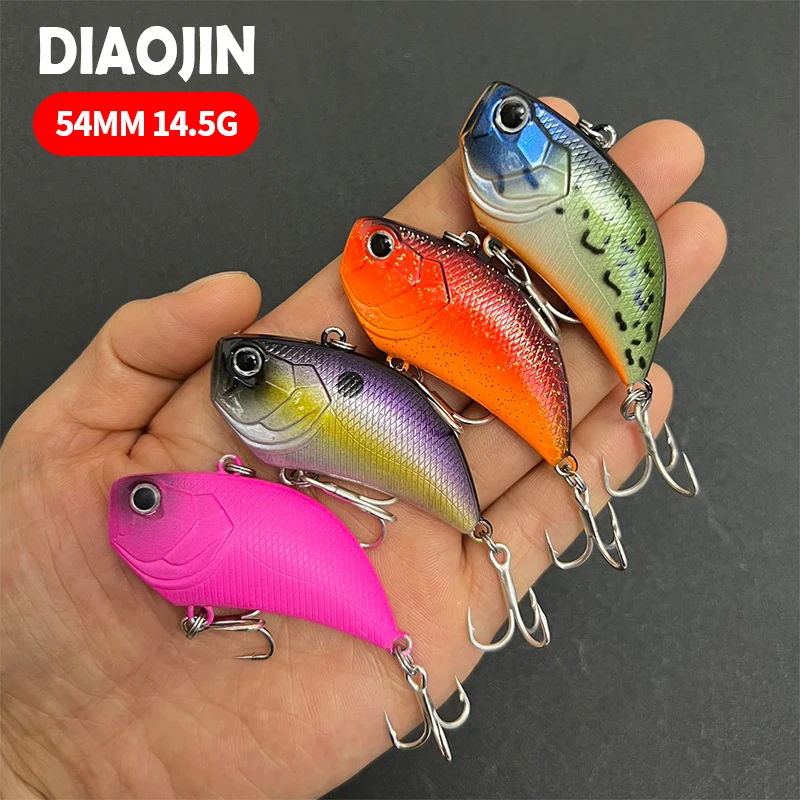 

Japan Level VIB Lure 54mm 14.5g Sinking Artificial Hard Baits Vibration Wobblers Trolling VIB Saltwater Peche Fishing Lure