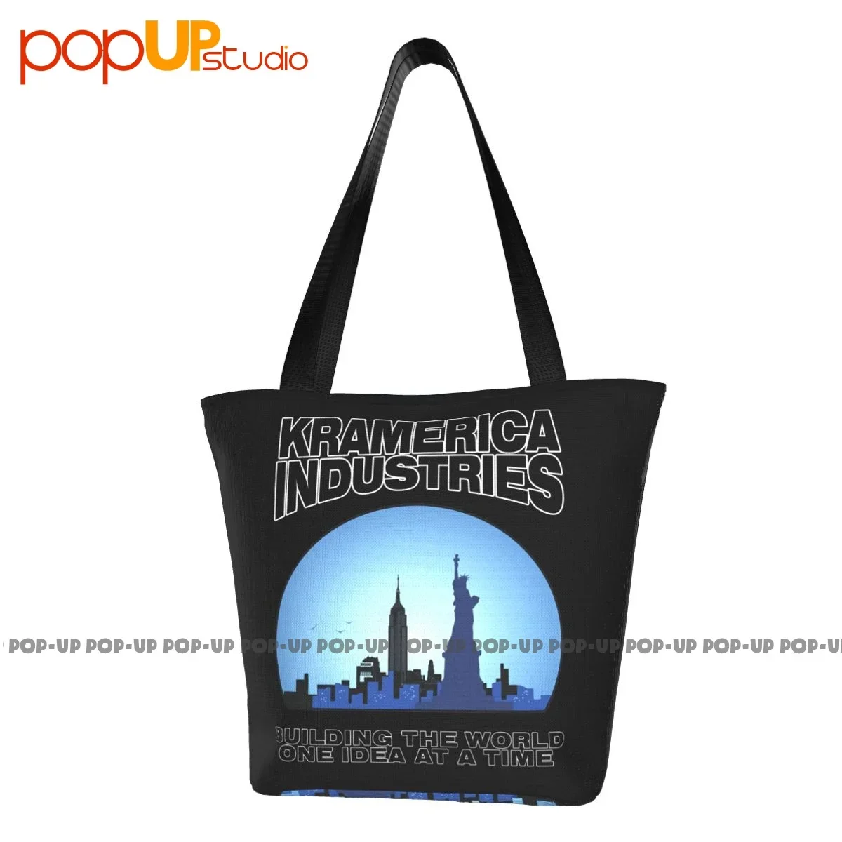 

Kramerica Industries Cosmo Kramer Seinfeld Outdoor Handbags Tote Bag Shopping Bag Grocery Bag