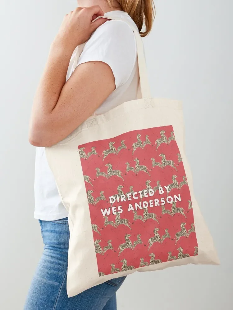 Directed by Wes Anderson Tote Bag Women's shopper bag Lady bag canvas tote hand