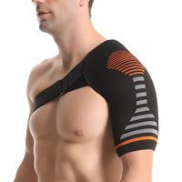 Knitted Compression Shoulder Brace Adjustable Breathable Shoulder Support Strap Supportive Structure Durable
