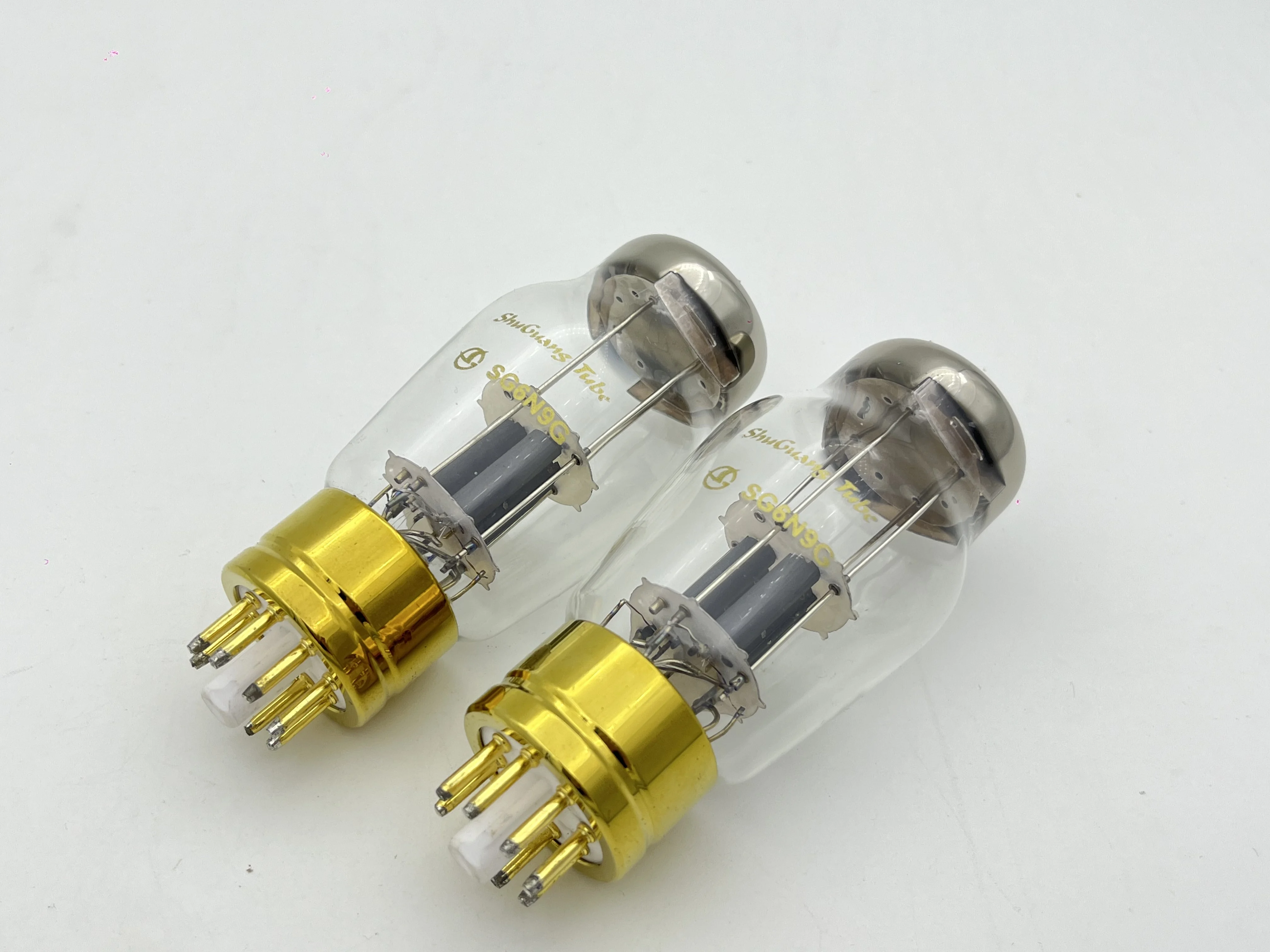SHUGUANG NEW 6N9G 電子管は、夜明けの 50 周年記念に 6N9P 6SL7 ゴールデン フット ゴールド シートを直接置き換えました。