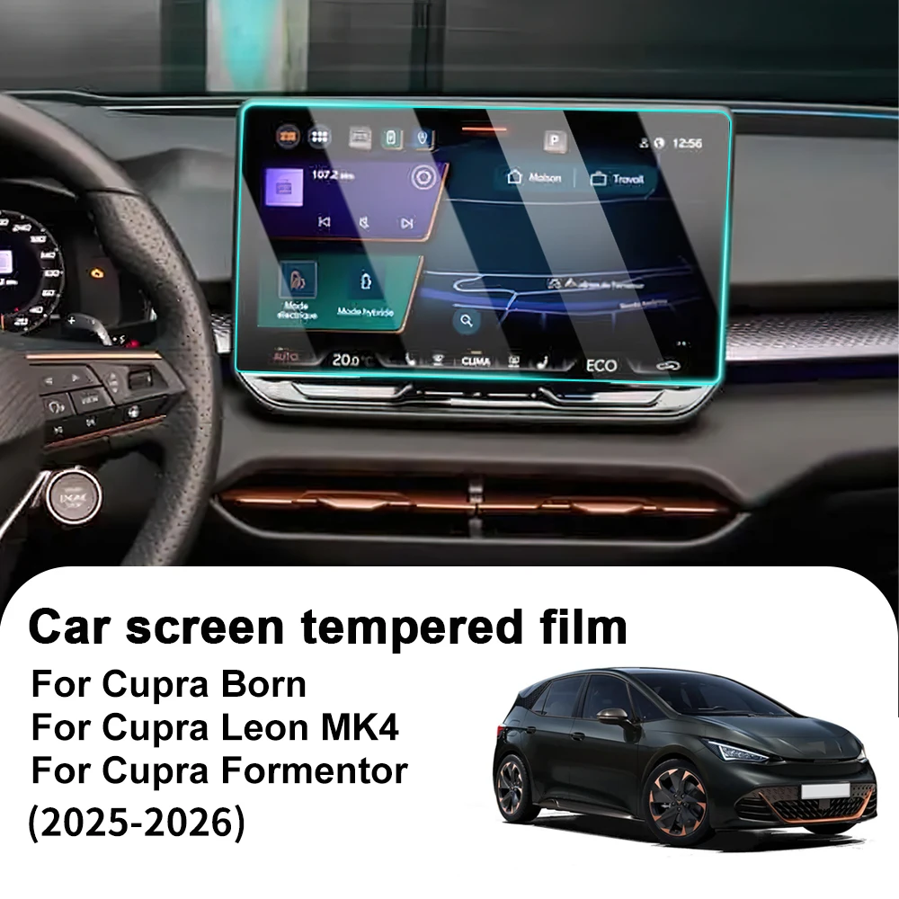 

Car Gps Navigation Tempered Glass Screen Protector Film Accessories For Cupra Formentor Facelift/Cupra Leon MK4/Cupra Born 2025