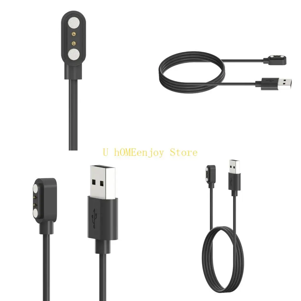 B0KF Watch Charging Stand USB Cable Charging Base for Watch Charging Dock