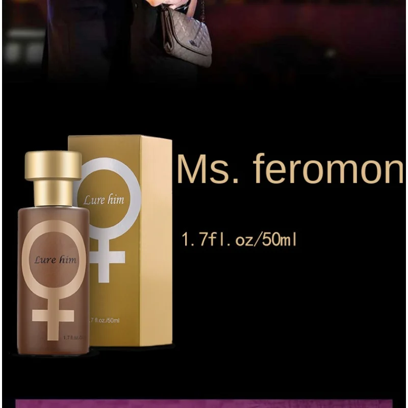 Lure To Her Pheromone for Men To Attract Women Orgasm  Aphrodisiac Spray for Men's Fragrance Body Unisex Flirting Perfume 50ml