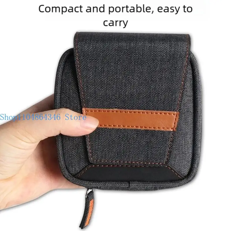 652F Lightweight Photography Filter Holder Bag 6 Compartments Waterproof Organiser