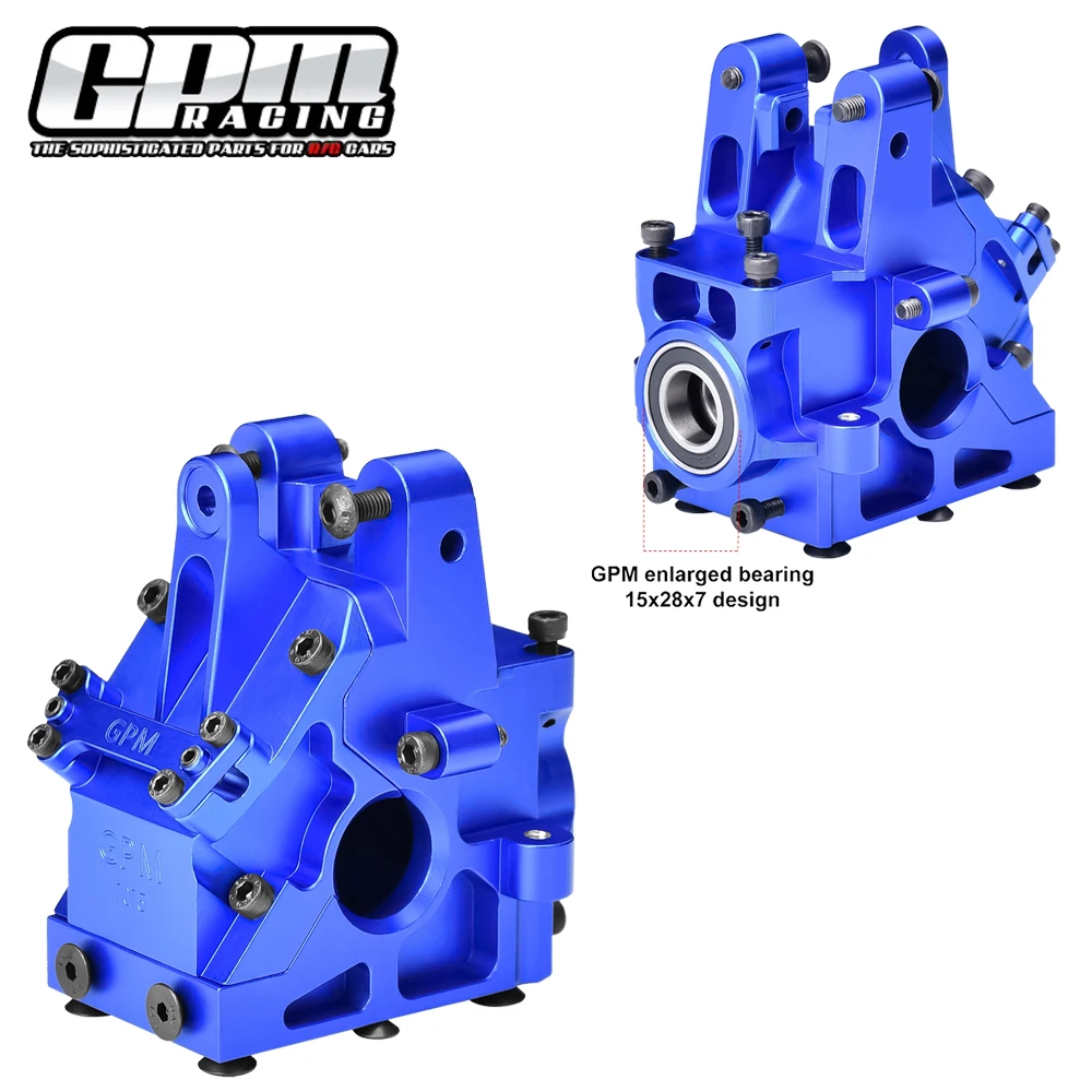 GPM Metal Front Rear Differential Gearbox Case Set ARA310935 for ARRMA 1/5 KRATON OUTCAST EXB V2 8S 4WD Monster Truck RC Car