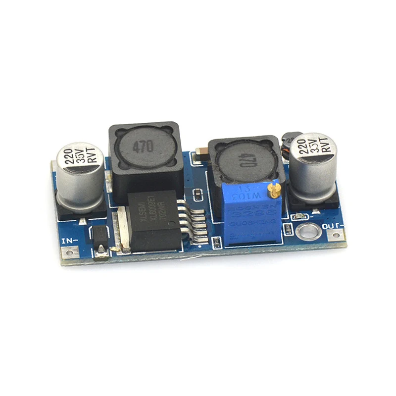 DC-DC XL6009 Auto Boost Buck Adjustable Step Up Step Down Converter Module Solar 1.25-36V Voltage Board MOSFET Switch DSN6000AUD