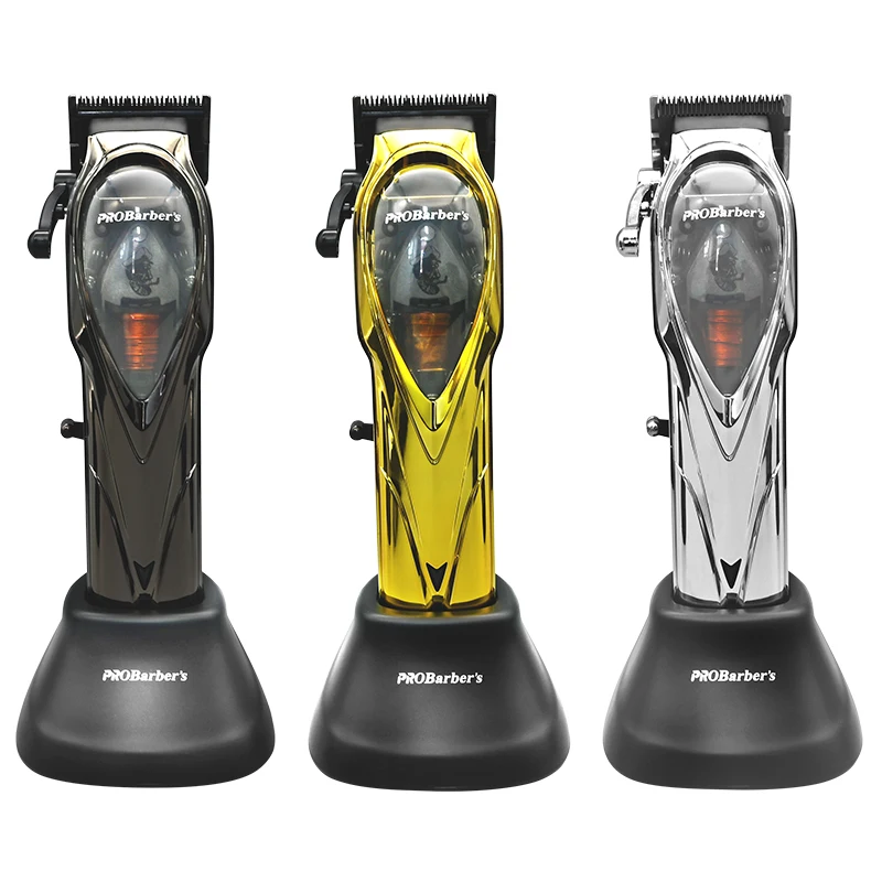 IPRO New High Professional Hair Salon 10000 RPM Powerful Cordless Rechargeable Hair Clippers Hair Clipper Electric Clipper