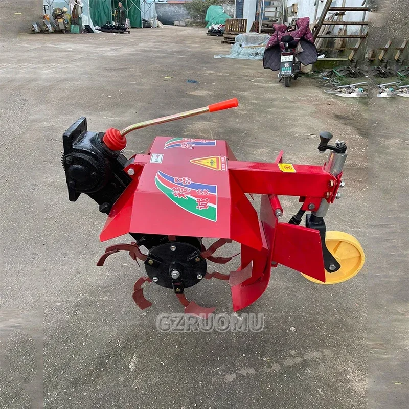 NF High Power Rotary Tiller Multifunctional Cultivator Weeding Ditching Loosening Soil Plowing Small Micro Tiller