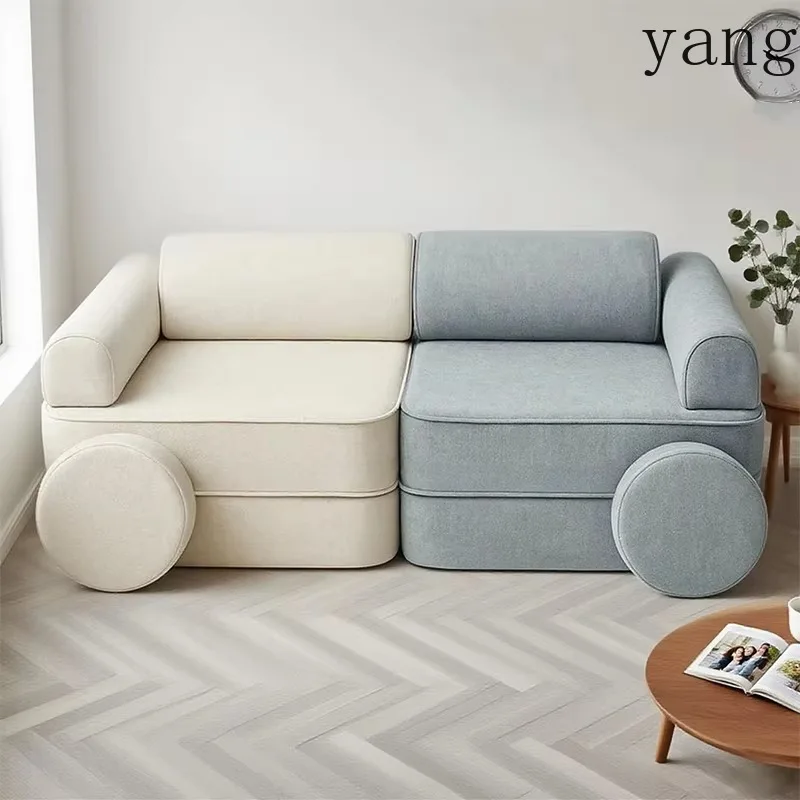 CX Modern Simple Compression Foldable Modular Fabric Sofa Bed