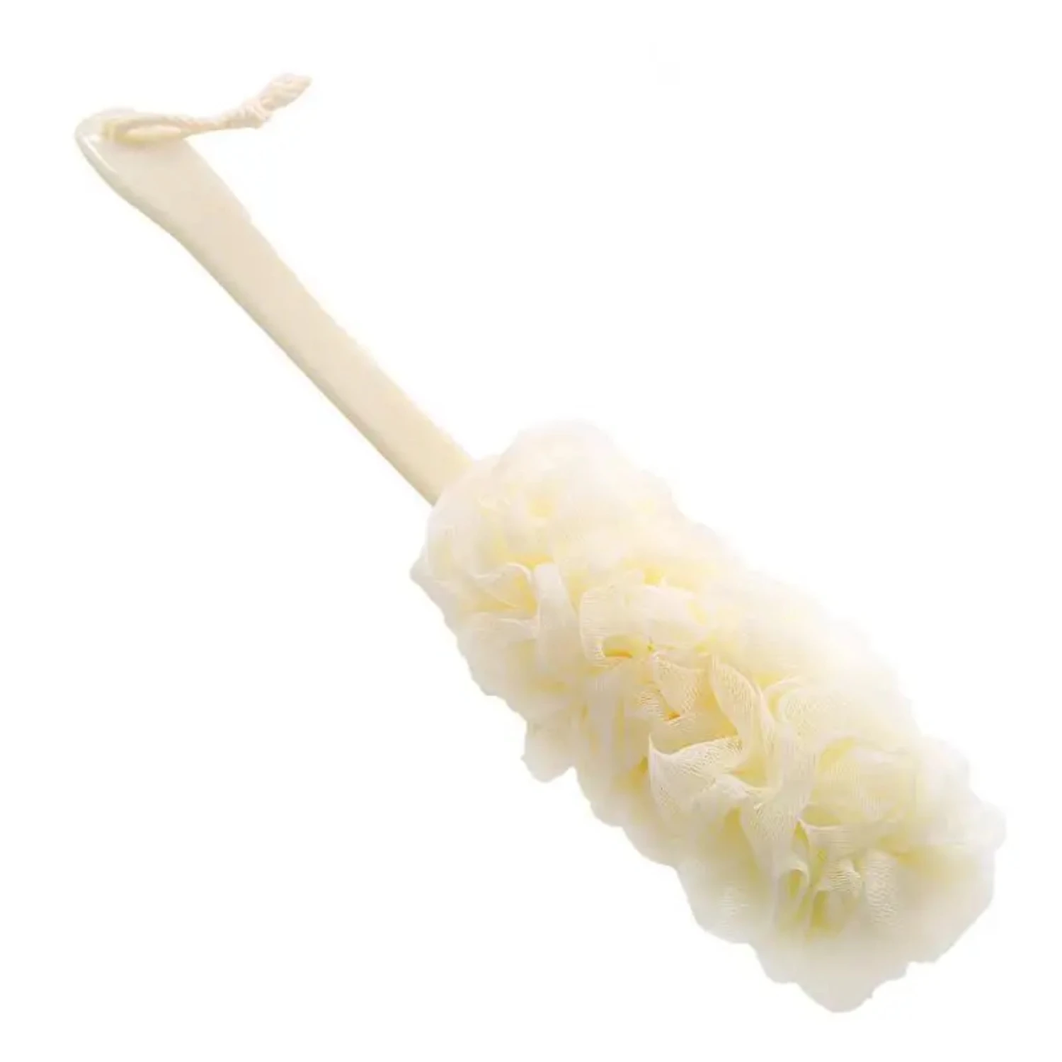 Deep Cleansing Ultimate Large Bath Brush for Ultimate Relaxation - 1pc Long-handled Bath Artifact with Flower Bath Ball for Back