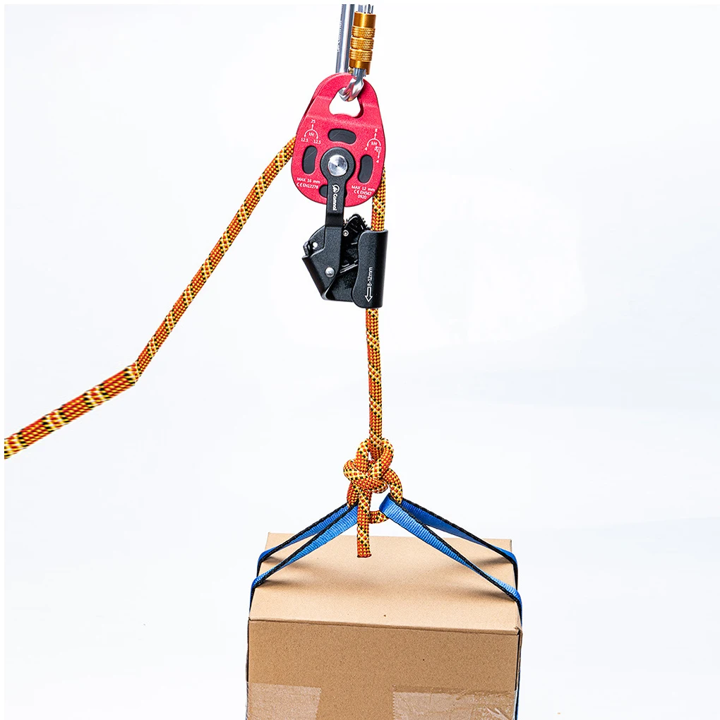 Climbing Pulley Professional Durable Rock Climb Accessory Firm Load-bearing Ascender Lifter Equipment for Outdoor Sport Rescue