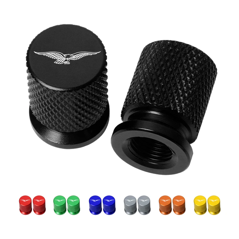 For Moto Guzzi V85tt V100 Mandello V7 Stone V85 V8S TT Bobber Breva 850 Wheel Tire Valve Cap Stem Cover Bouchon Accessories