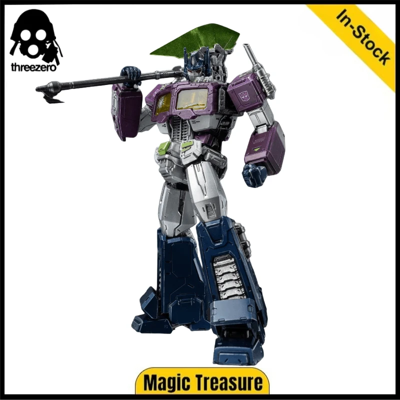 Original Threezero 3Z0475 MDLX TRANSFORMERS OPTIMUS PRIME Finished Movable Mecha Model Toy Gift Collection Ornaments