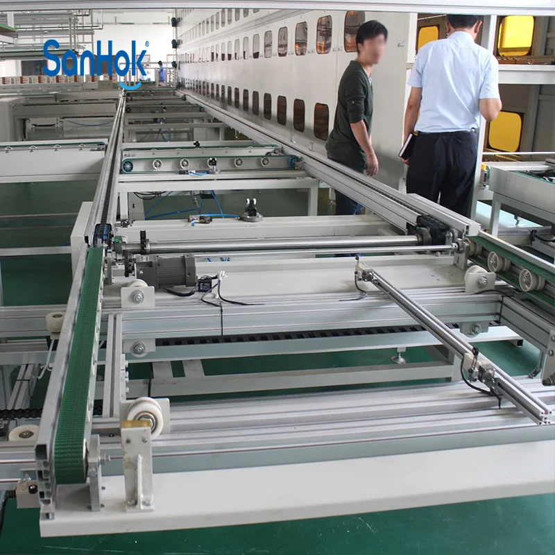 Linea di assemblaggio lampada di grande capacità di produzione per la produzione di luci