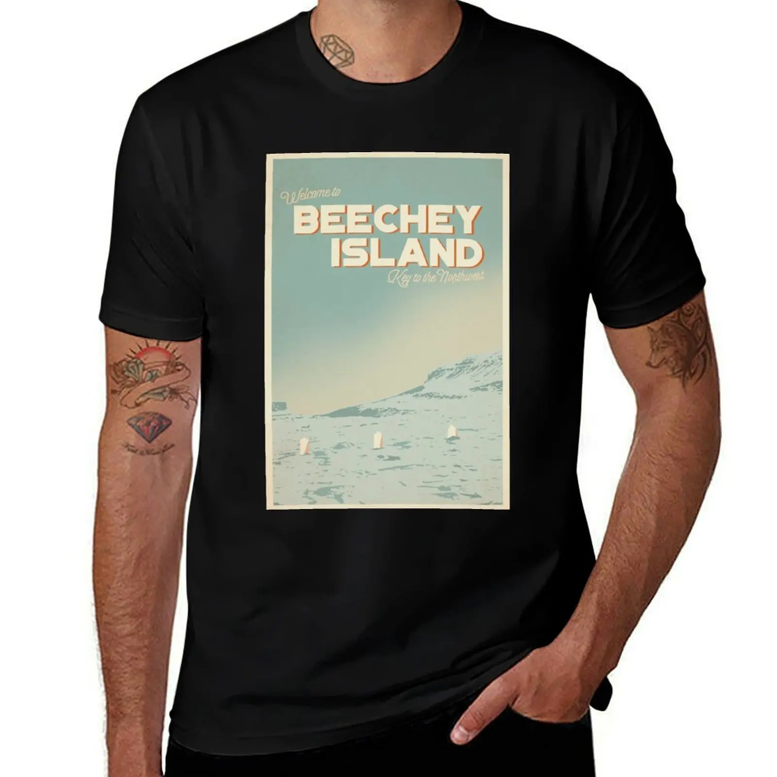 Beechey Island T-Shirt Plus Size Loose Fit T-Shirt