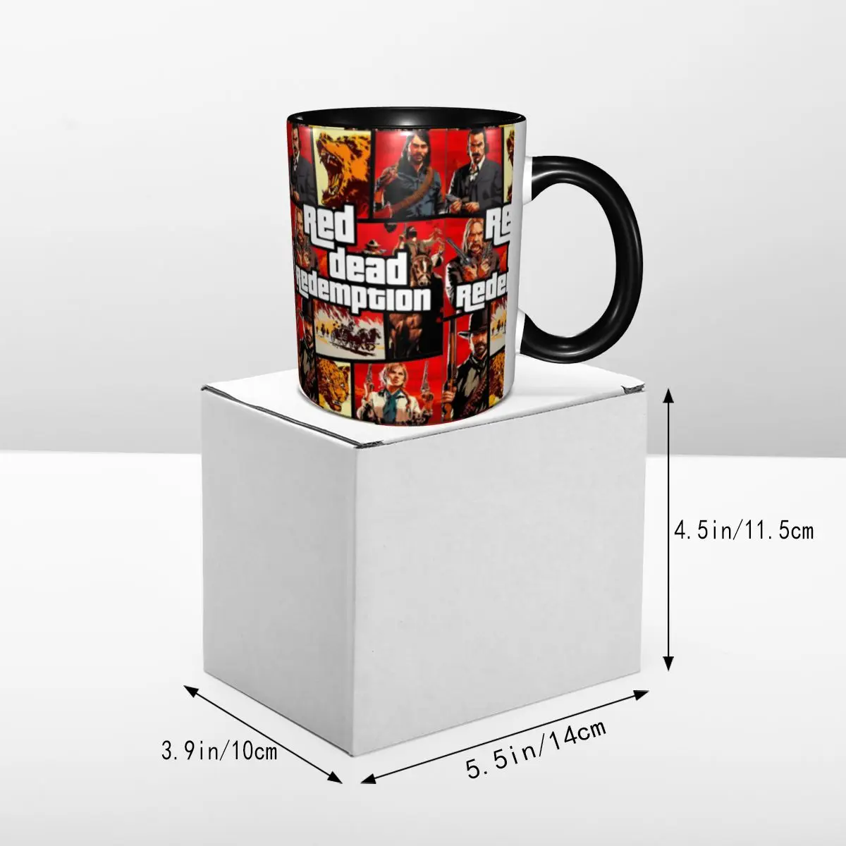 Red Dead Redemptions Game Lover Mug Novelty Tea Cup Gifts For Women Men