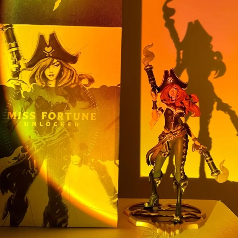 League Of Legends Lol Bounty Hunter Missportune Female Gun Medium Sculpture Model Toy Gifts