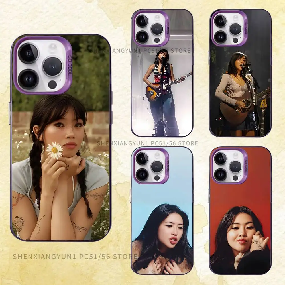 

B-Beabadoobees Singer Case For IPhone 11 12 13 14 15 16 17 Pro Max XS X XR Cover