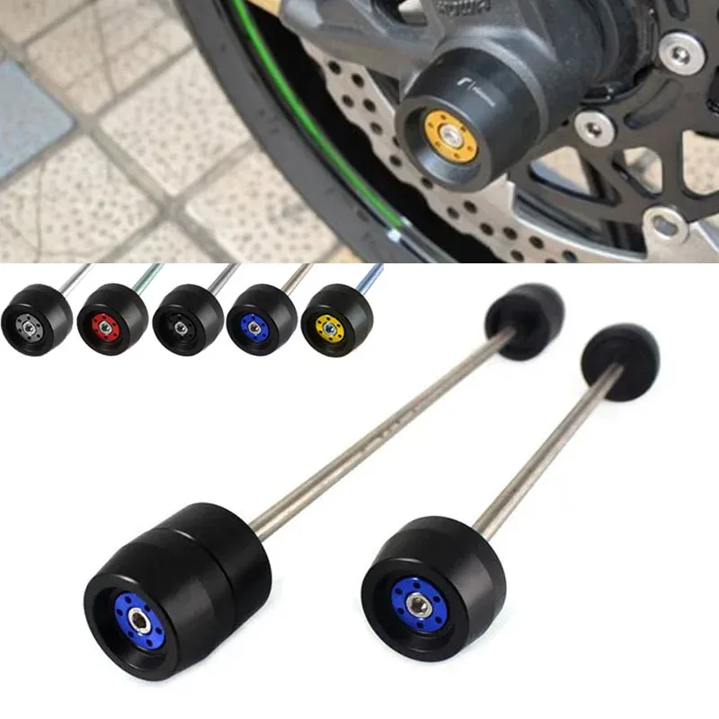 

Motorcycle Front Rear Axle Fork Crash Sliders Wheel Protector Falling Protection Fit For F900R F900XR F 900R 900XR 2020-2023