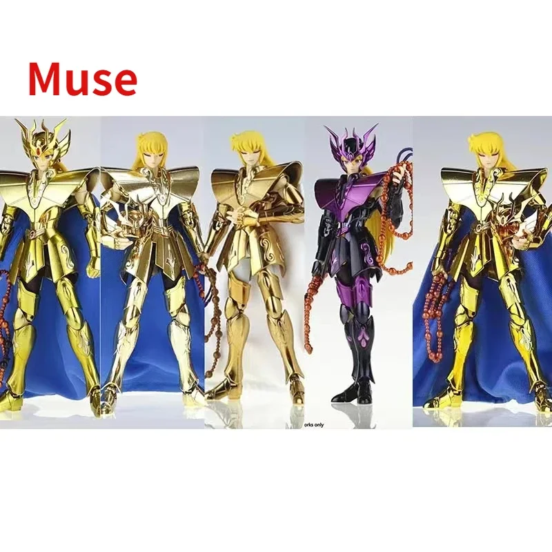 

В наличии MST модель Saint Seiya Myth Cloth EXM/EX Metal Virgo Shaka Andromeda Shun Head 24K Hades Dark Gold "Рыцари зодиака"