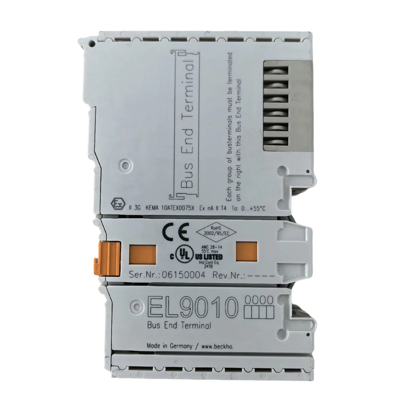 Рисунок 3 - EL9010 EL9010 Терминальный модуль