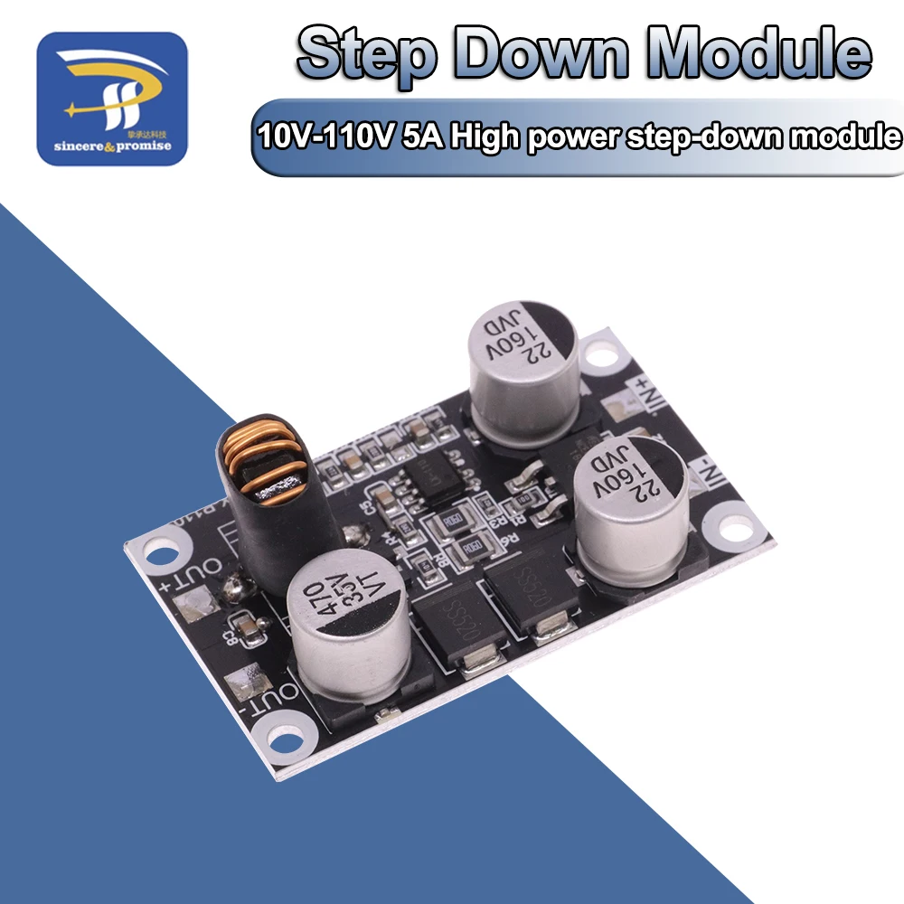 Moduł obniżający napięcie DC Przetwornica obniżająca napięcie Nieizolowany stabilizator 9V 12V 24V 36V 48V 72V 84V 120V do 5V 9V/ 12V24V 3A/5A
