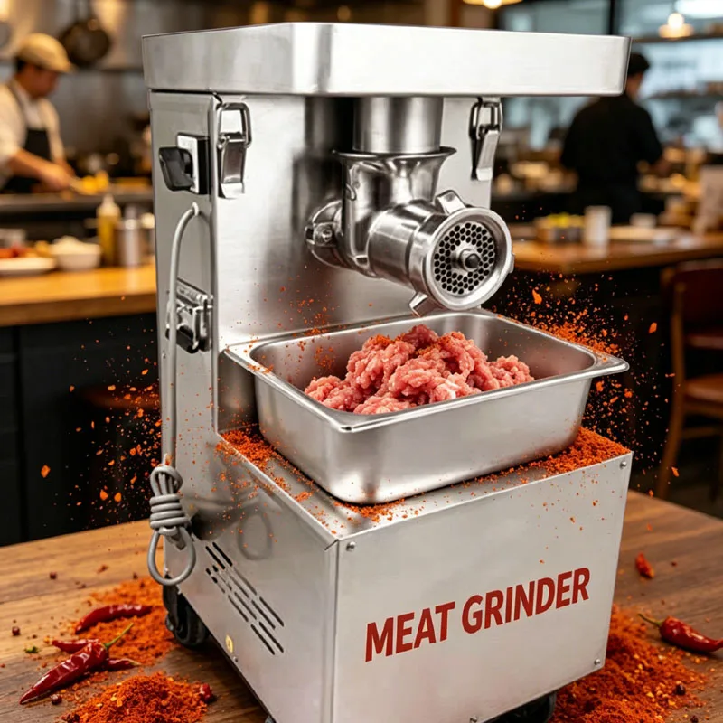Picadora de carne eléctrica para cerdo, res, pescado, máquina automática para hacer salchichas, picadora de carne para carnicería