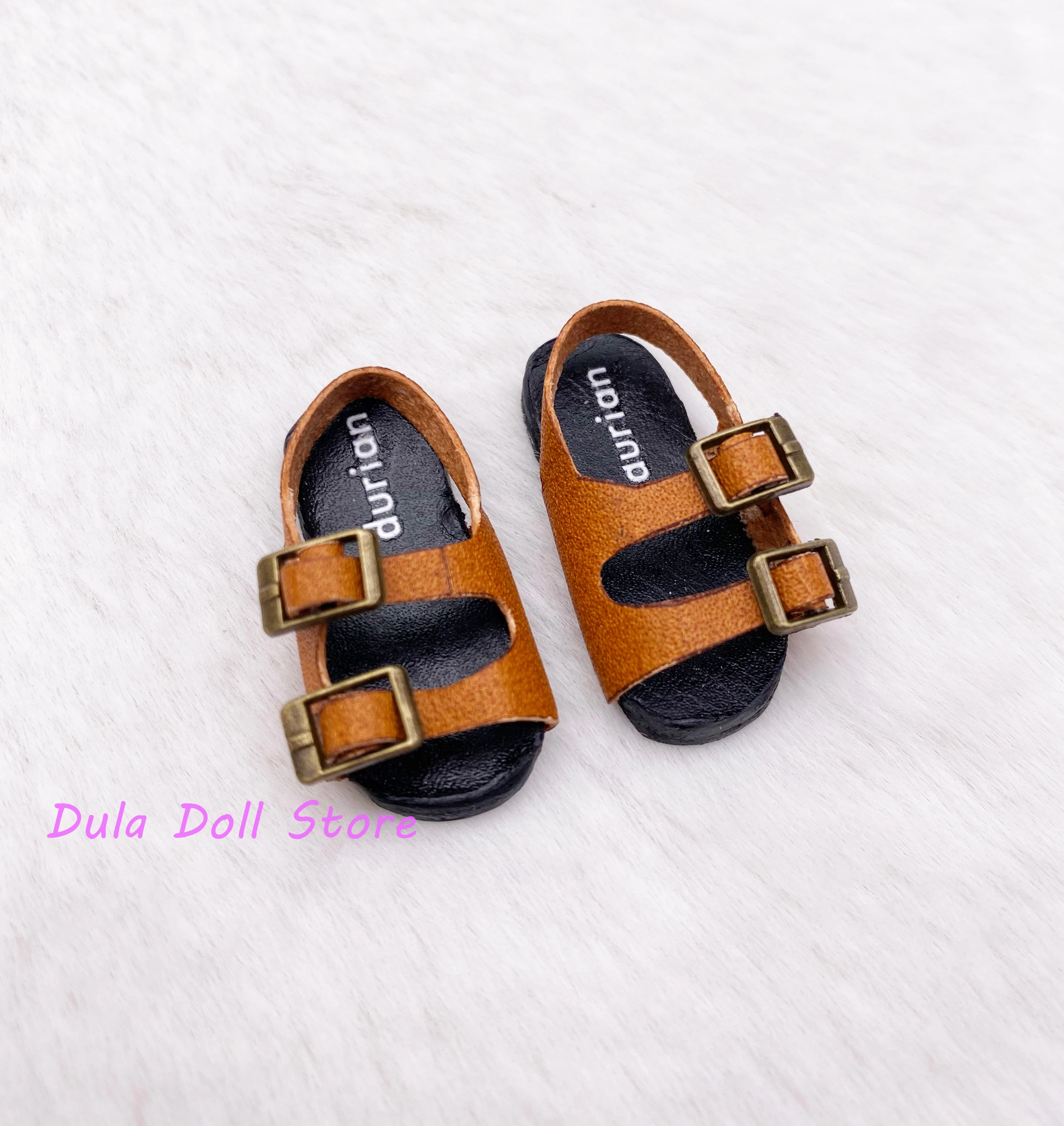 

Кожаные сандалии Dula Doll 2026 для кукол Blythe, Landoudou, Landazz, ob24, ob22