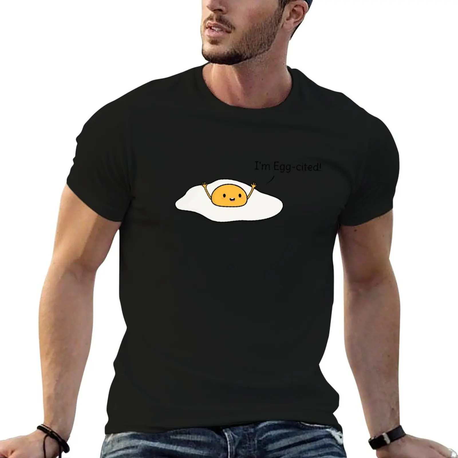 

Cute and Funny Egg Pun T-Shirt anime clothes essential t shirt designer t shirt men