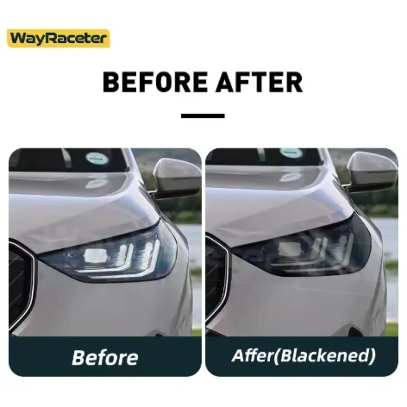 

Applicable to BMW X1 F48 F39 X3 F25 G01 auto headlamp blackening protective film self-healing TPU film