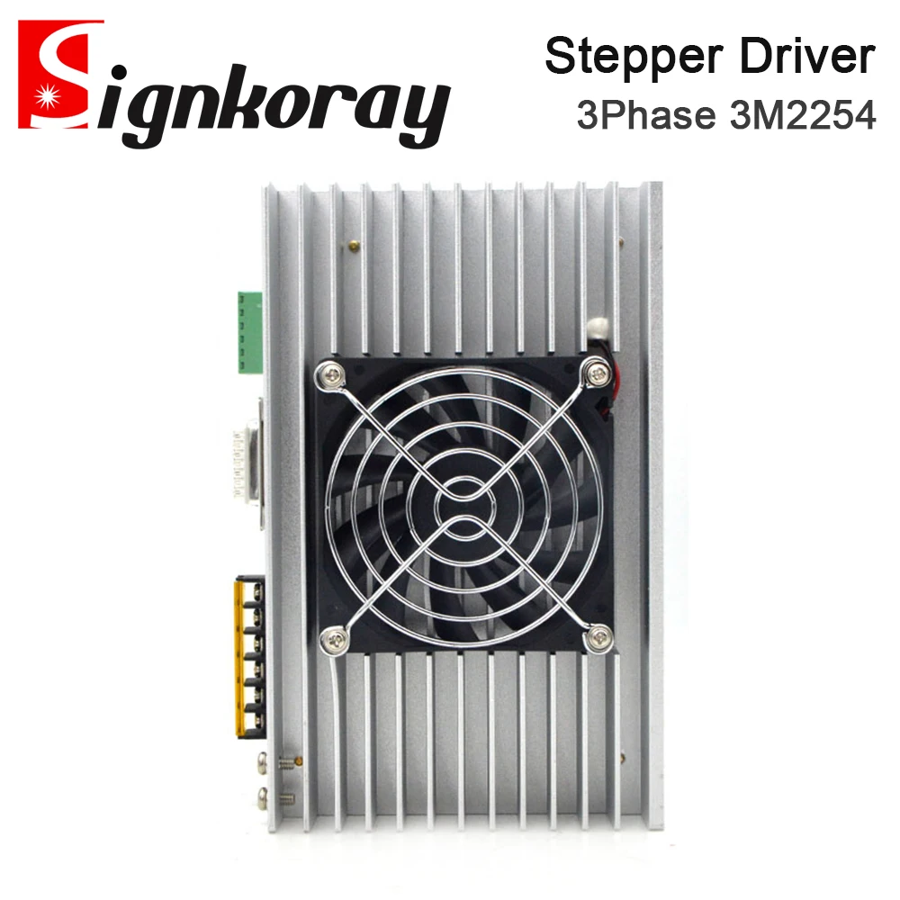 SignkoRay 3-фазный драйвер шагового двигателя 3M2254 Входное напряжение 50-270 В переменного тока соответствует с последовательным шаговым двигателем 86 110 для гравировки с ЧПУ