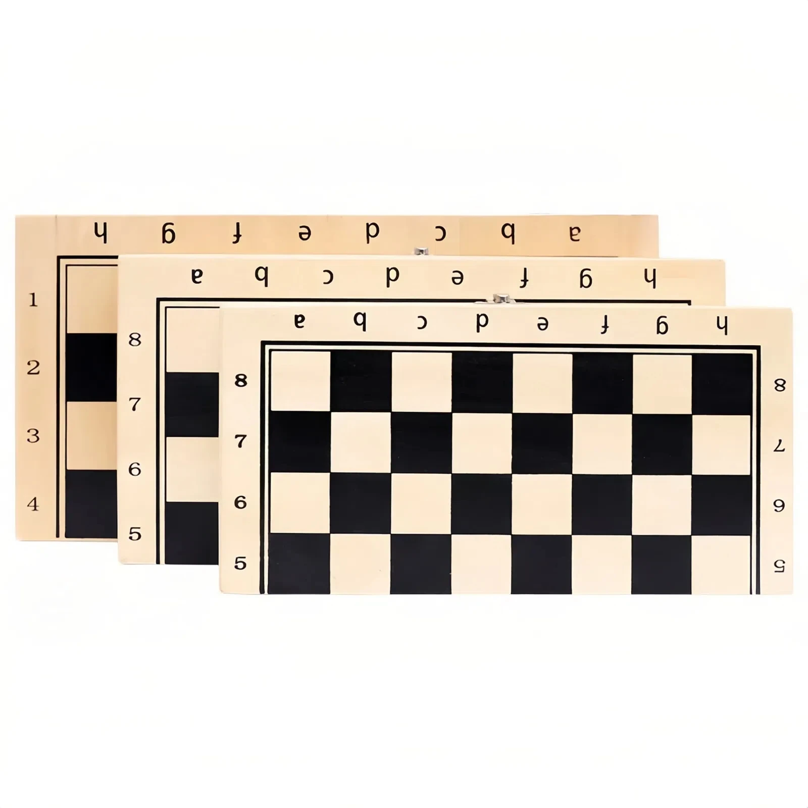 Magnetic Wooden Chess Set Foldable Chess Board with Storage Portable Strategy Game for Adults Kids Beginners 29 34 39cm