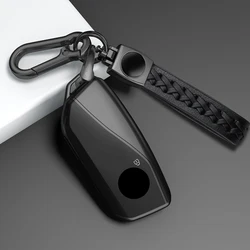 Frosted TPU for BMW I7 X7 G07 LCI IX I20 X1 U11 7 Series G70 G09 XM U06 G81 M3 2023 Remote Car Key Case Cover Accessories