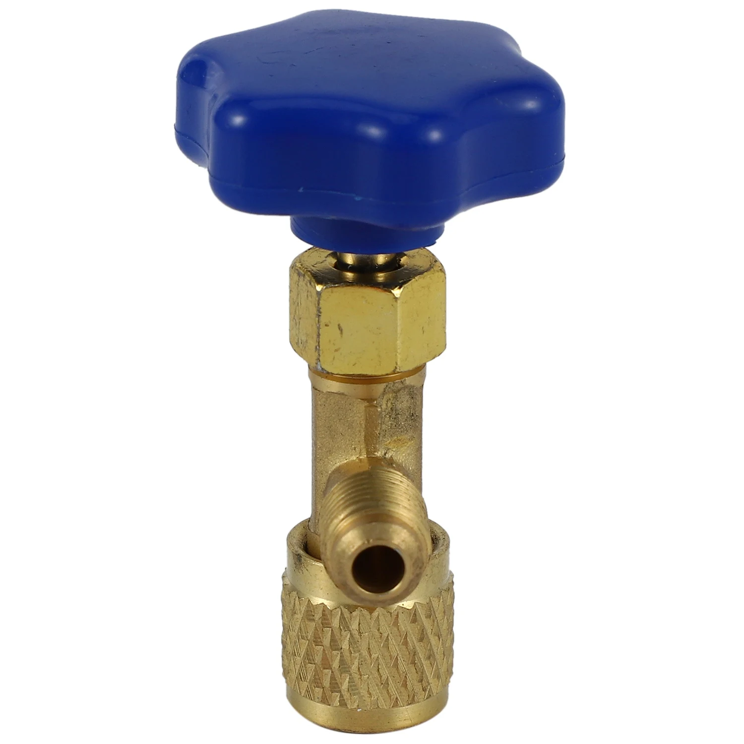 Low Pressure Dispensing Valve Bottle Opener 1/4 Sae Connector  Refrigerant Bottle Can Tap For R22 R134A R410A Gas