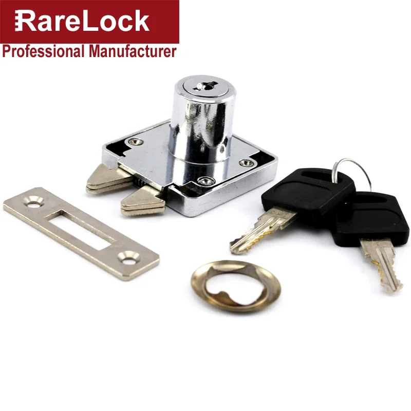 Double Hook Cabinet Drawer Lock for Home Drawer School Storage Box GYM Locker Boat Car Truck Rarelock JA43 G1