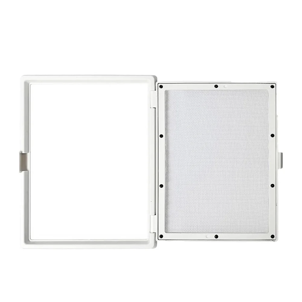 Adjustable Magnetic Window Screen for 8x6 Inch Openings PVC Fly Mesh Cover to Enable Airflow and Block Insects Effectively