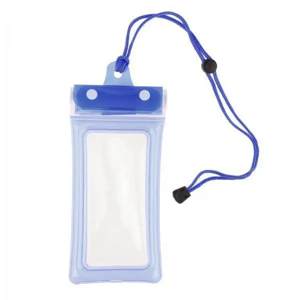 TPU Waterproof Cell Phone Case Bag Touch Screen Detachable Lanyard Inflatable Boat Bag for Surfing Beach Travel Sports