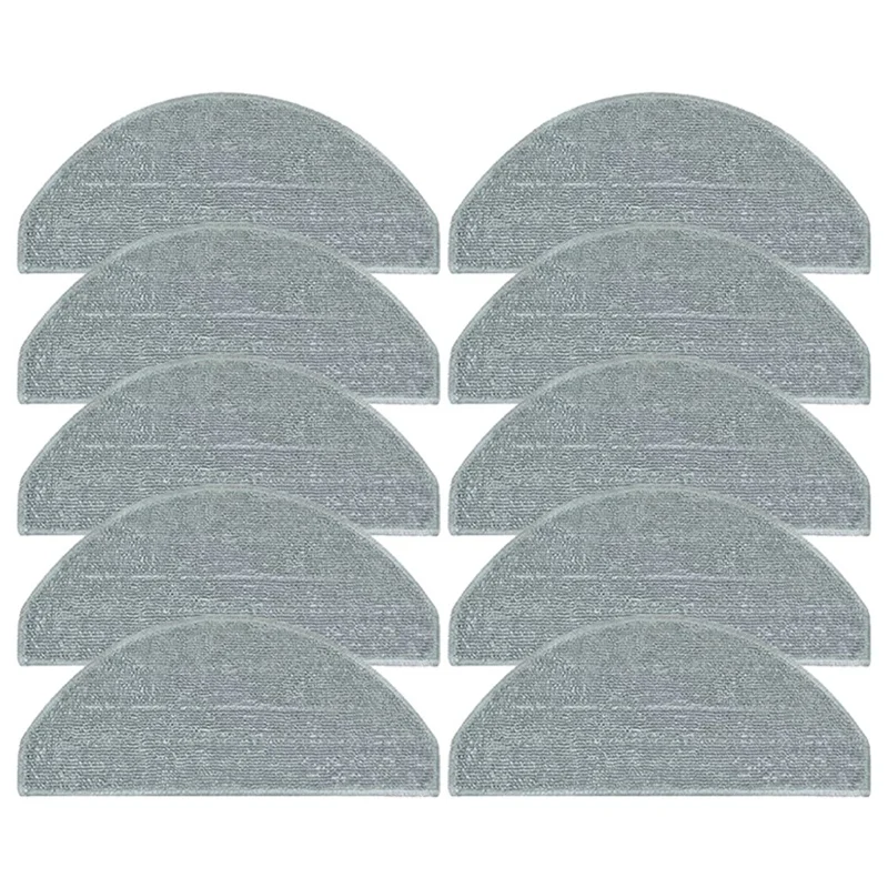 

A74I-10 PCS Mop Pads For Honiture V8 Pro Robot Vacuum Cleaner Accessories Replacement Washable Mop Cloth