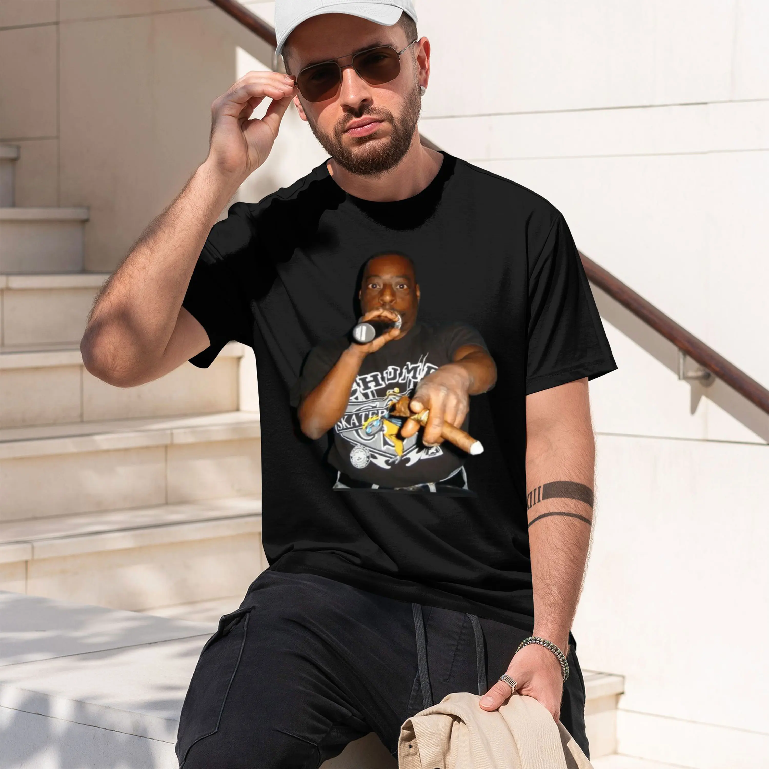 Lester Green AKA Pimp Rping Cl T-Shirt Short sve tee sweat d t shirt men 2026 New Model Short-sleeve crewneck T-Shirt Classic Ca
