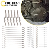 Kit de pasadores de cubierta de embrague X3, herramienta de cubierta de correa de liberación rápida para Can Am Maverick X3 2017 2018 2019 2020 2021 2022