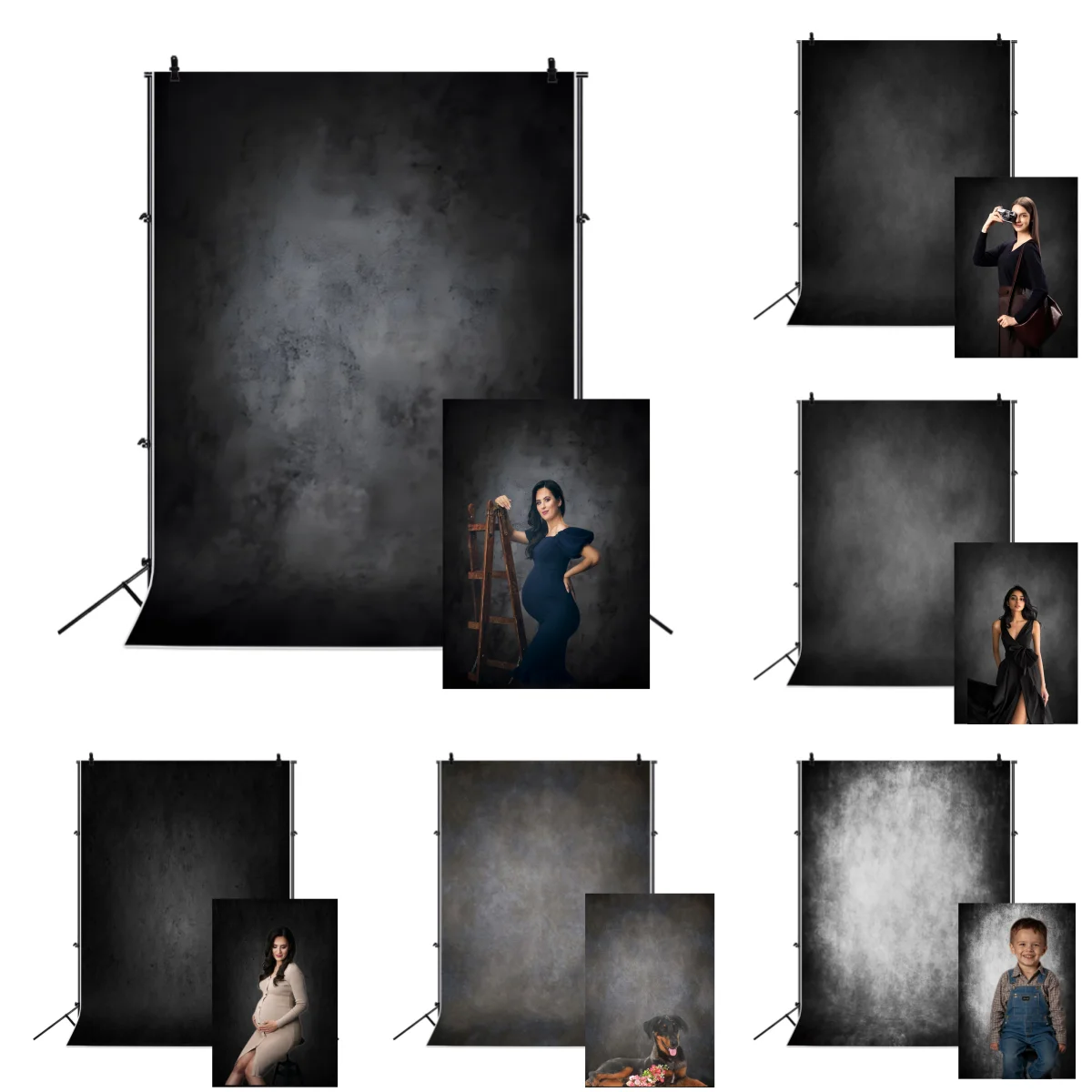Yeele Abstract Gradient Texture Backdrop For Photography Adult Maternity Portrait Baby Shower Birthday Photo Studio Background
